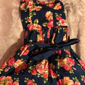 Floral tube dress